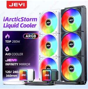 JEYI IARCTICSTORM LC 360 ARGB 360mm CPU Liquid Cooler
